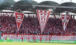 Die Fans des GAK sind mit dem Vorschlag von Sturm-Präsident Christian Jauk nicht einverstanden.
