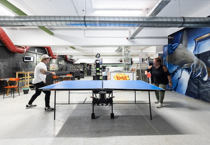 Mit rund 600 Quadratmetern ist das funtastic das größte Jugendzentrum in Graz.