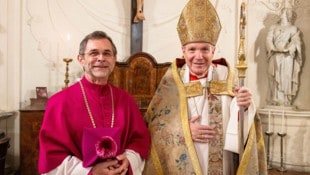 Josef Grünwidl (li.) ist schon derzeit bisheriger Stellvertreter Christoph Schönborns – und ...