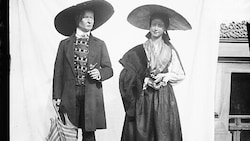 Auch dieses Lavanttaler Trachtenpaar war im ersten Heimatmuseum ab 1925 zu sehen.