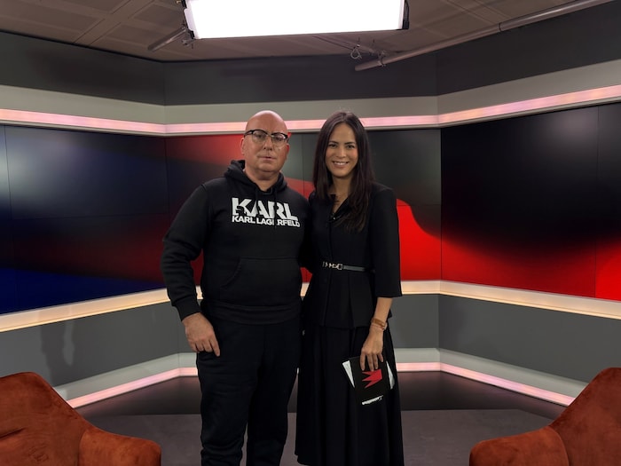 Waltraud P. mit krone.tv-Infochefin Katia Wagner