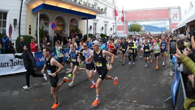 Impressionen vom Start 2024 in Lindau.