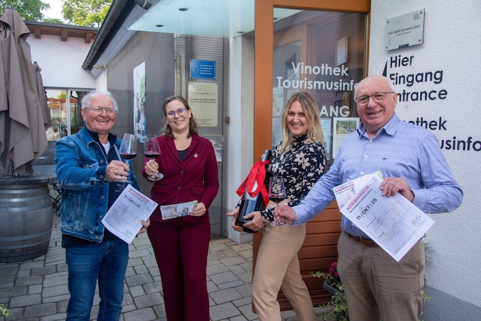 Im Golser Weinkulturhaus freut man sich schon auf den „Adrimarsch“ und viele feierwillige ...