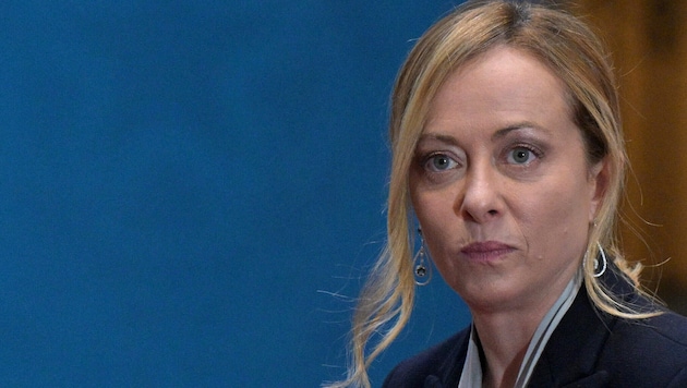 Italiens Ministerpräsidentin Giorgia Meloni