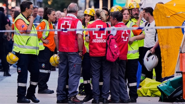 Vier Todesopfer hat die Tragödie in Spaniens Hauptstadt gefordert.