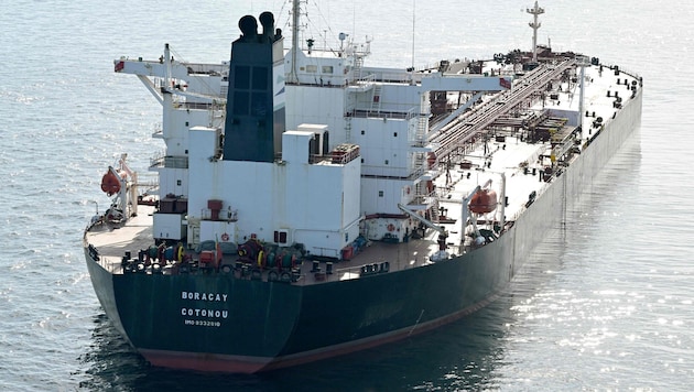 Von dem Tanker Boracay, der von der französischen Marine aufgehalten wurde, sollen Drohnen ...