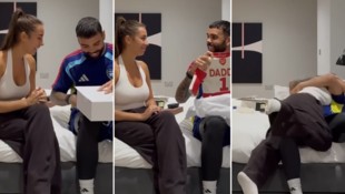 David Rayas Ehefrau überraschte den Arsenal-Keeper mit einer süßen Neuigkeit.