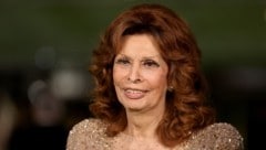 Sophia Loren auf einem Archivbild von 2021 – jetzt zeigt ihr Sohn neue Fotos der 91-Jährigen. ...