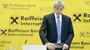 Raiffeisenbank International Chef Johann Strobl hält am Ausstieg in Russland fest.