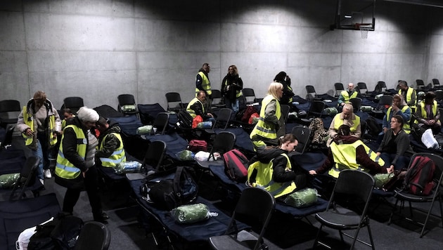 In Litauen (Bild), Estland und Lettland wird bereits die Evakuierung der Bevölkerung im Falle ...