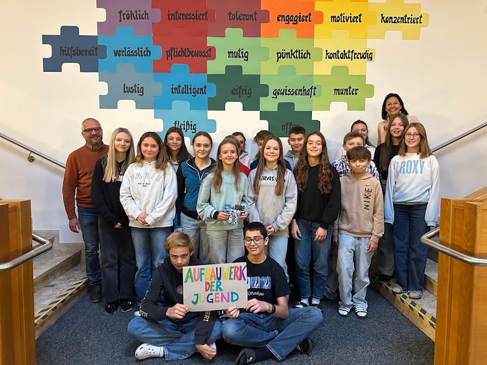 In der Mittelschule Zell am Ziller wurden ebenso Spenen gesammelt...