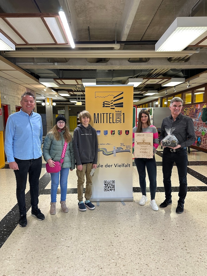 ...wie in der Mittelschule St. Johann in Tirol.