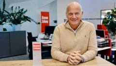 Herwig Straka besuchte vor den Erste Bank Open in Wien die „Steirerkrone“ in Graz.