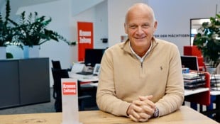 Herwig Straka besuchte vor den Erste Bank Open in Wien die „Steirerkrone“ in Graz.