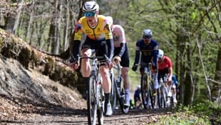 Kilian Feurstein fühlt sich nicht nur auf dem Strassenrad, sondern auch auf dem Gravelbike ...