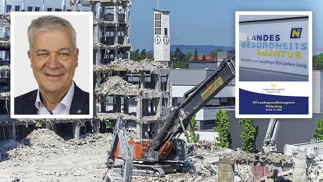 Riesige Baustelle Spitäler. Anton Kasser ist der neue Kliniken-Landesrat und verantwortlich für ...