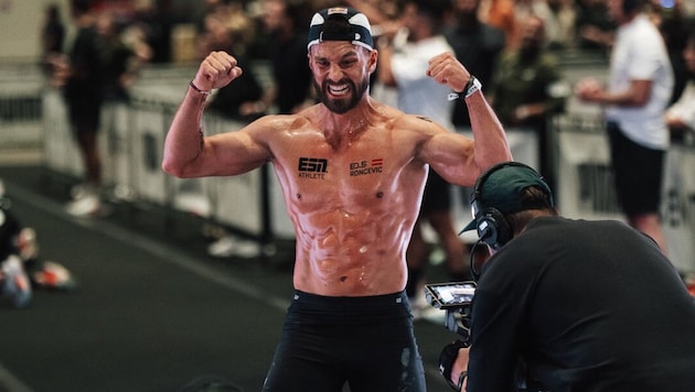 Alexander Rončević gewann direkt das erste Major-Race der neuen Hyrox-Saison in Hamburg und ...