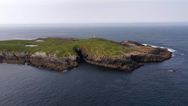 Viel mehr Rückzug vom Alltag geht wohl kaum: Die Privatinsel Gasker Island samt Seehund-Kolonie ...