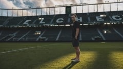 David Affengruber im heimischen Elche-Stadion.