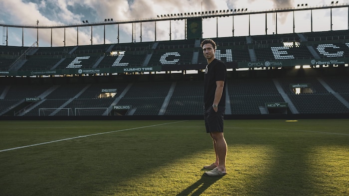 David Affengruber fühlt sich beim FC Elche sehr wohl.