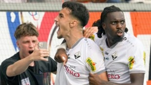 Jubel beim SCR Altach.