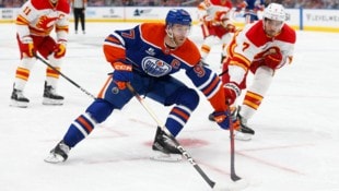 Die Edmonton Oilers mussten sich den Calgary Flames geschlagen geben.