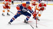 Die Edmonton Oilers mussten sich den Calgary Flames geschlagen geben.