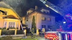 Eine Person befand sich im brennenden Haus – doch jede Hilfe kam zu spät.