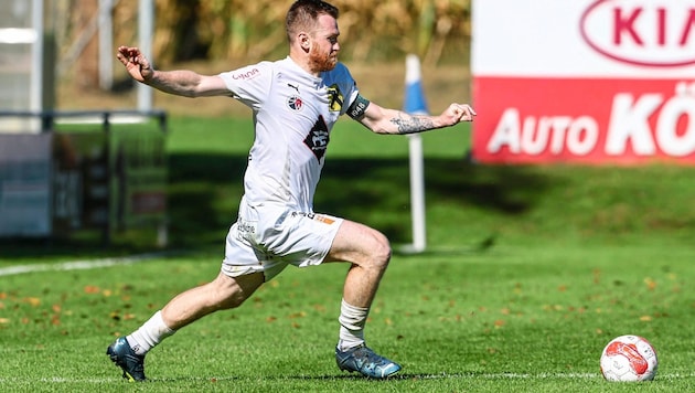 Der Einsatz von Wildon-Star Kevin Friesenbichler im Derby wackelt noch.