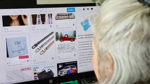 Bei Online-Käufen werden die Kunden immer vorher überprüft.