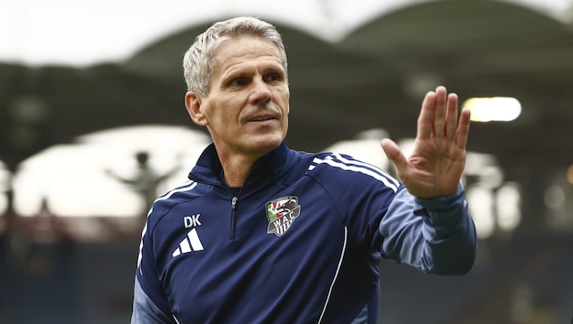 Didi Kühbauer verabschiedete sich vom WAC.