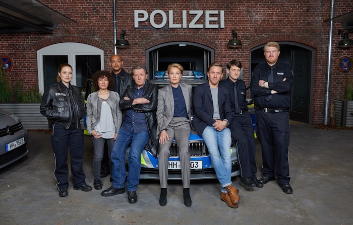 Wanda Perdelwitz (far left) played in the hit series "Großstadtrevier" for nine years.