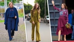 Königin Máxima, Prinzessin Kate und Königin Mary setzen diese Woche wieder royale Maßstäbe in ...