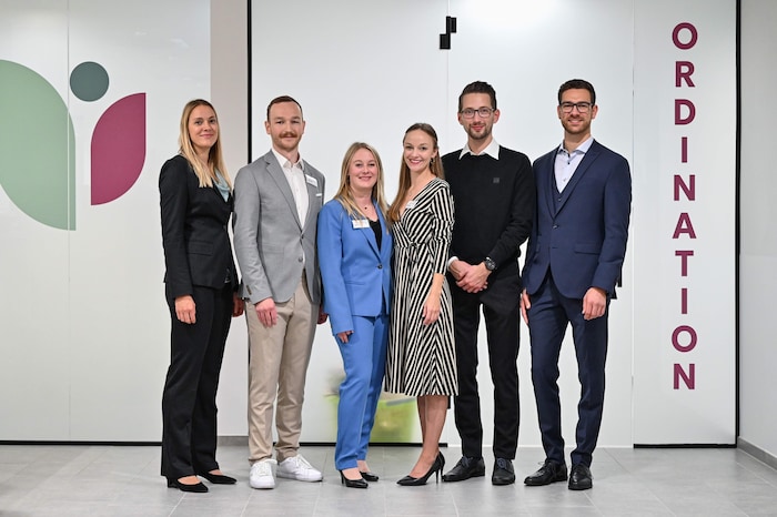 Das Ärzte-Team (v.l.n.r.): Nina Bachl, Patrick Brandstätter, Lena Tempelmayr, Ursula Mauernböck, ...