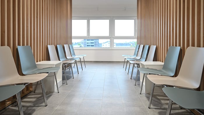 Einer der Wartebereiche