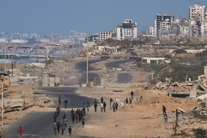 Der Gazastreifen gleich noch einem Trümmerhaufen – die große Frage ist, wie es dort tatsächlich ...