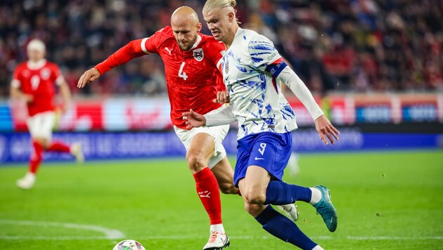 Letztes Jahr duellierte sich Trauner noch mit Norwegen-Star Erling Haaland