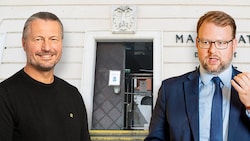 Zoff um mögliche Veranstaltungshalle: Peter Molnar (li.) und Florian Kamleitner