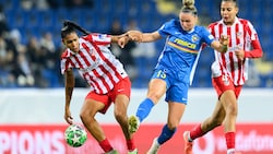 Gegen Atletico Madrid war für Carina Brunold und St. Pölten nichts zu holen.