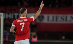 Marko Arnautovic ist nach einem Viererpack Österreichs bester Torschütze vor Toni Polster – und ...