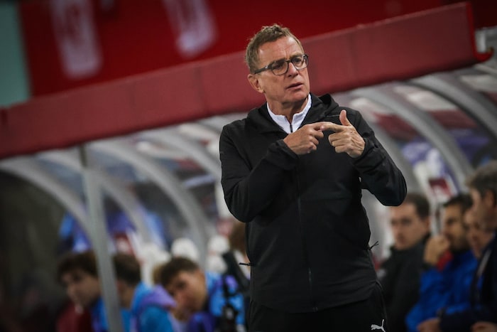 Team manager Ralf Rangnick