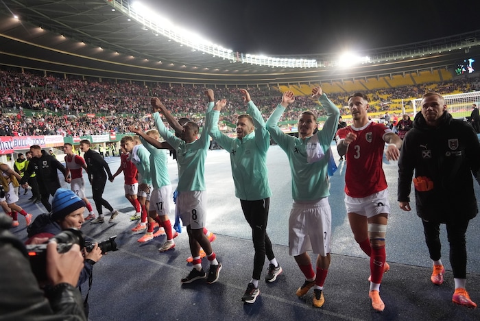Großer Jubel über zehn Österreich-Tore!