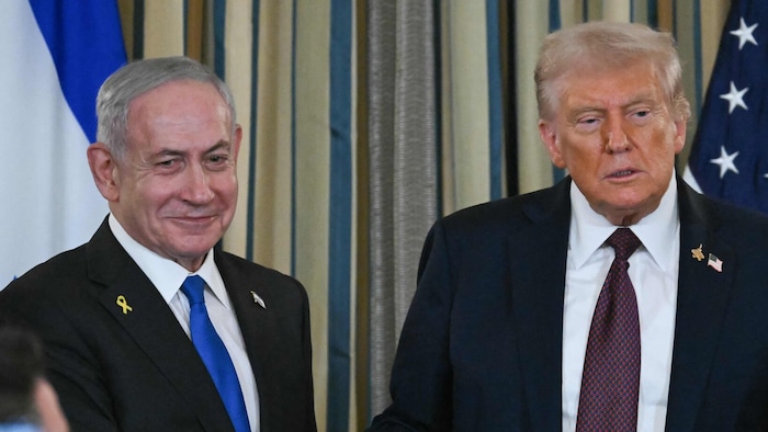 Israels Premier Benjamin Netanyahu und US-Präsident Donald Trump
