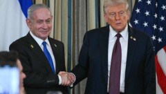 Israels Premier Benjamin Netanyahu und US-Präsident Donald Trump