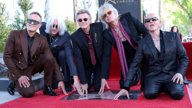 Die britische Rockband Def Leppard ist jetzt auf dem „Walk of Fame“ mit einem Stern verewigt.