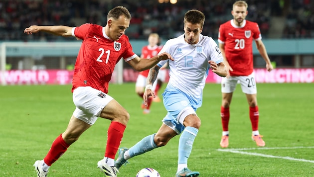 Nikolaus Wurmbrand brachte mit seiner Einwechslung frischen Wind in die Partie.