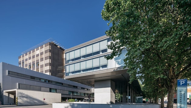 Das Stadtspital in Dornbirn ist mit knapp 280 Betten das zweitgrößte Krankenhaus in Vorarlberg.