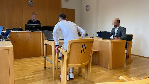 Der Angeklagte musste sich am Landesgericht Steyr verantworten.