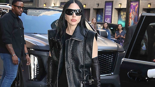 Lady Gaga, hier auf einem Foto von Ende September aus New York, soll aktuell in Mailand für „Der ...