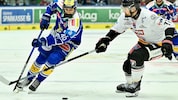 Paul Sintschnig (li.) schlug im Lineup der Adler voll ein, hält schon bei drei Saisontoren.